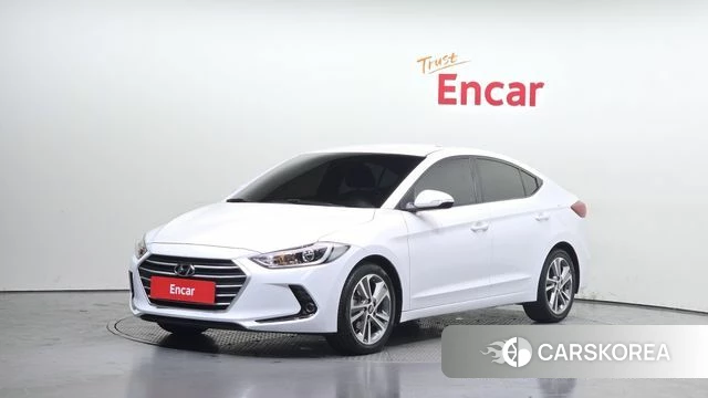 Hyundai Avante AD 2018 Белый из Кореи