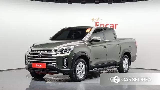 Ssangyong The New Rexton Sports Cannes 2021 Темно-зеленый из Кореи