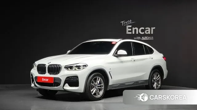 BMW X4 (G02) 2021 Белый из Кореи
