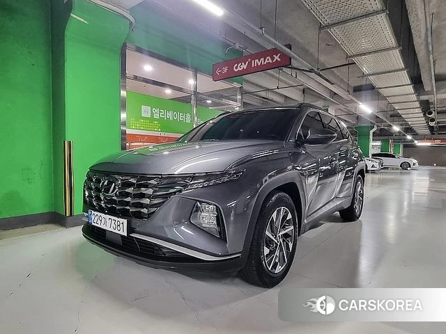 Hyundai Tucson Hybrid (NX4) 2020 Серый из Кореи