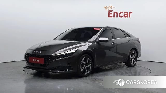 Hyundai Avante (CN7) 2021 Серый из Кореи