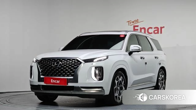 Hyundai Palisade 2022 Белый из Кореи