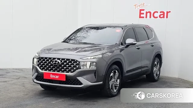 Hyundai The New Santa Fe 2022 Серый из Кореи