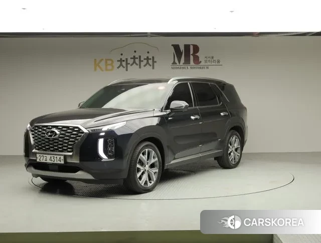 Hyundai Palisade 2019 Синий из Кореи