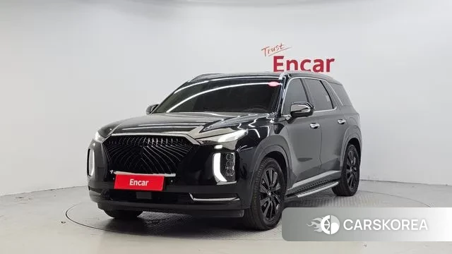 Hyundai Palisade 2021 Черный из Кореи