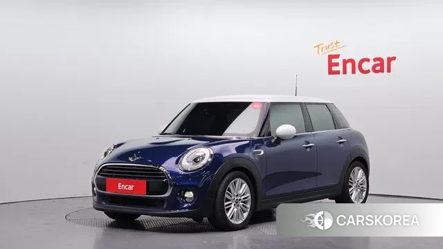 Mini Cooper 2018 Синий из Кореи