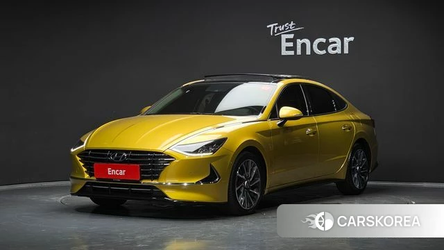 Hyundai Sonata (DN8) 2019 Желтый из Кореи