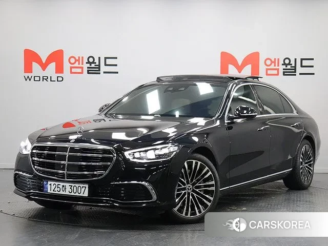 Mercedes-Benz S-Class W223 2024 Черный из Кореи