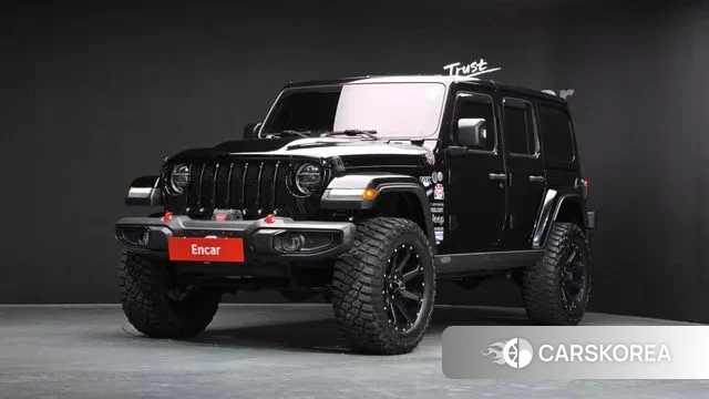 Jeep Wrangler (JL) 2018 Черный из Кореи