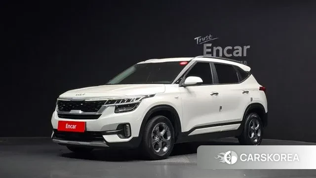 Kia Seltos 2022 Белый из Кореи