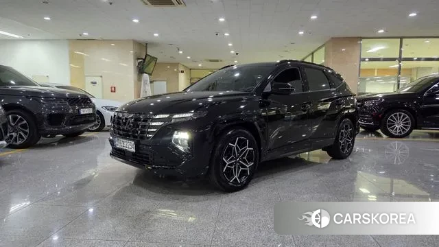 Hyundai Tucson Hybrid (NX4) 2022 Черный из Кореи