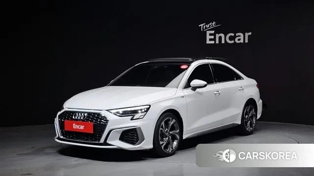 Audi A3 (8Y) 2023 Белый из Кореи