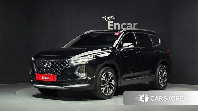Hyundai Santa Fe TM 2019 Черный из Кореи