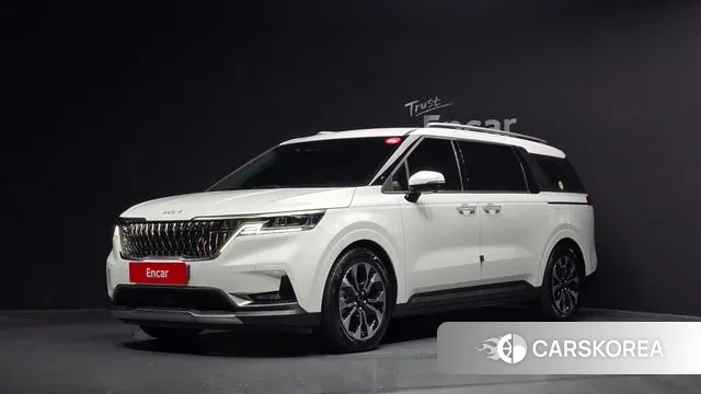 Kia Carnival 4th generation 2022 Белый из Кореи