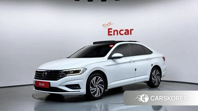 Volkswagen 7th Generation of Jetta 2021 Белый из Кореи