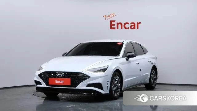 Hyundai Sonata (DN8) 2021 Белый из Кореи
