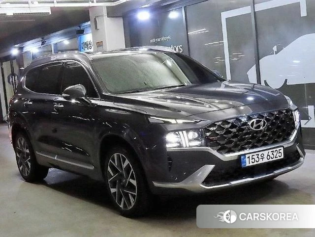 Hyundai The New Santa Fe 2020 Синий из Кореи