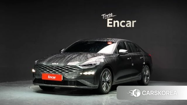 Kia K8 Hybrid 2022 Серый из Кореи