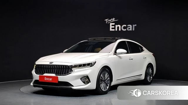 Kia K7 Premier Hybrid 2020 Белый из Кореи