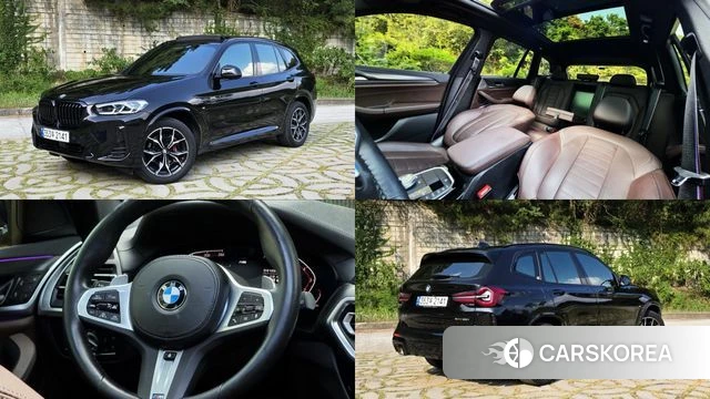 BMW X3 (G01) 2023 Черный из Кореи