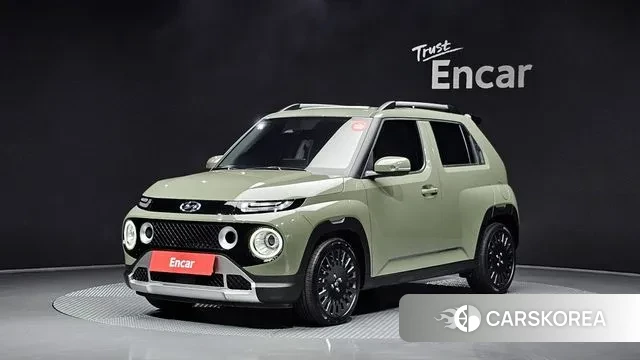 Hyundai Casper 2023 Темно-зеленый из Кореи