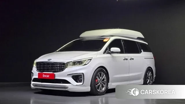 Kia The New Carnival 2018 Белый из Кореи