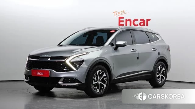 Kia Sportage 5th Generation Hybrid 2023 Серый из Кореи