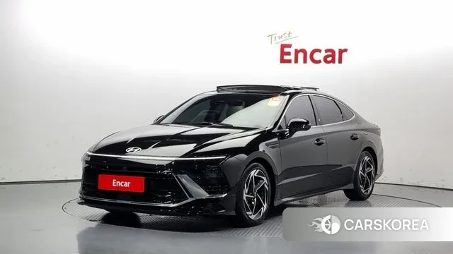 Hyundai Sonata D Edge (DN8) 2023 Черный из Кореи