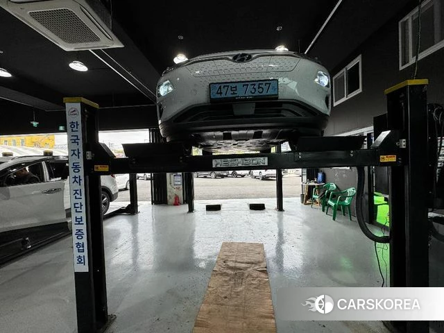 Hyundai Kona Electric 2020 Белый из Кореи