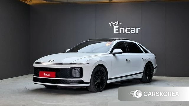 Hyundai Grandeur (GN7) 2023 Белый из Кореи