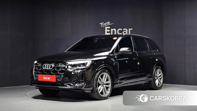 Audi Q7 (4M) 2024 Черный из Кореи