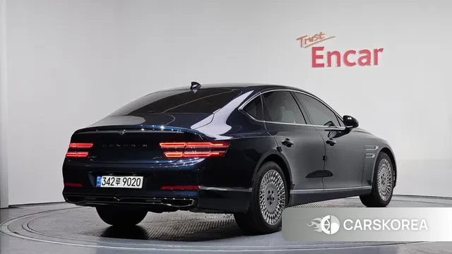Genesis G80 (RG3) 2021 Синий нефрит из Кореи