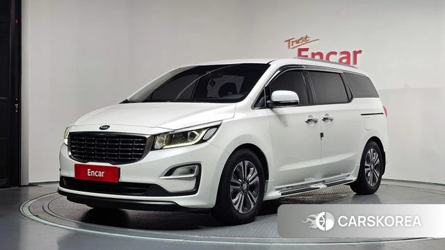 Kia The New Carnival 2018 Белый из Кореи