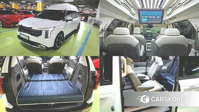 Kia The New Carnival 4th Generation 2024 Белый из Кореи