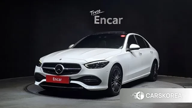 Mercedes-Benz C-Class W206 2022 Белый из Кореи