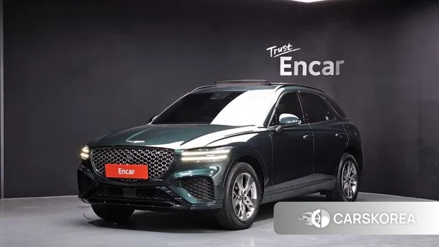 Genesis GV70 2022 Зеленый из Кореи