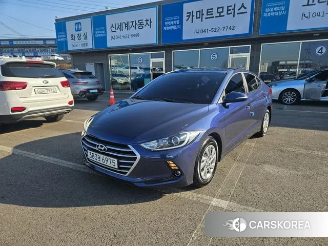 Hyundai Avante AD 2018 Серый из Кореи