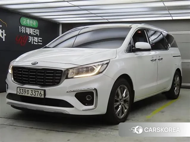 Kia The New Carnival 2018 Белый из Кореи
