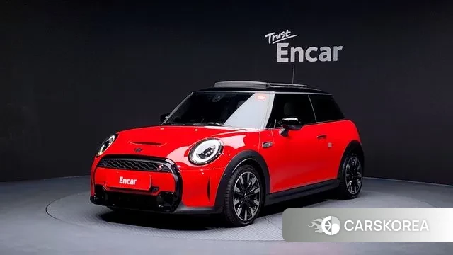 Mini Cooper S 2022 Красный из Кореи