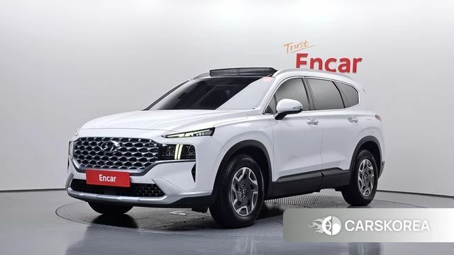 Hyundai The New Santa Fe 2021 Белый из Кореи