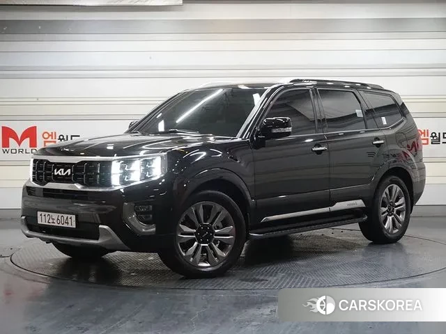 Kia Mohave Master 2023 Черный из Кореи