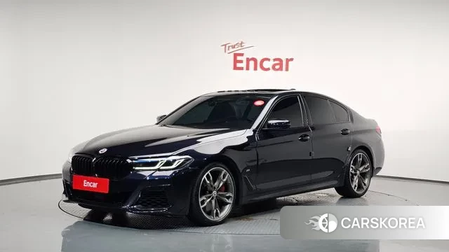 BMW 5 Series (G30) 2023 Черный из Кореи