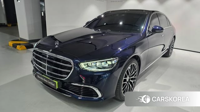 Mercedes-Benz S-Class W223 2025 Синий из Кореи