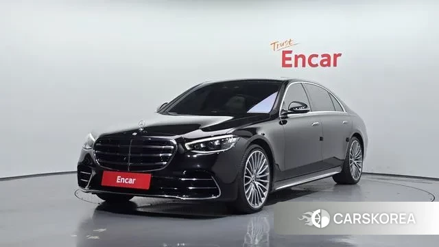 Mercedes-Benz S-Class W223 2023 Черный из Кореи