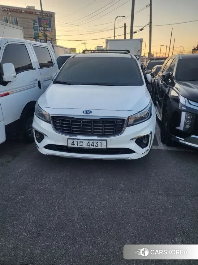 Kia The New Carnival 2018 Белый из Кореи