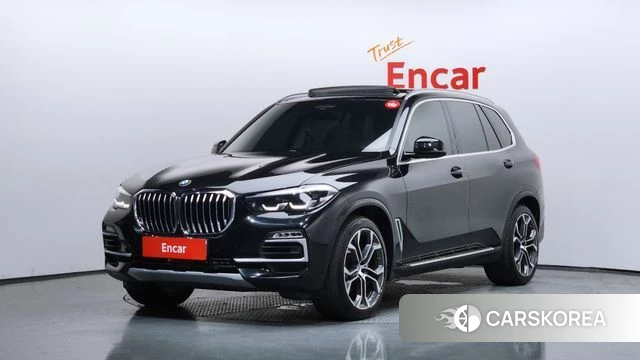 BMW X5 (G05) 2021 Черный из Кореи