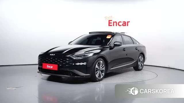 Kia K8 Hybrid 2021 Черный из Кореи