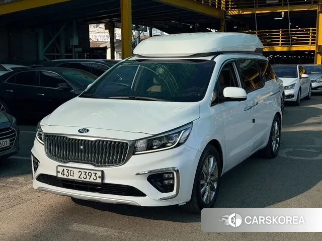 Kia The New Carnival 2019 Белый из Кореи