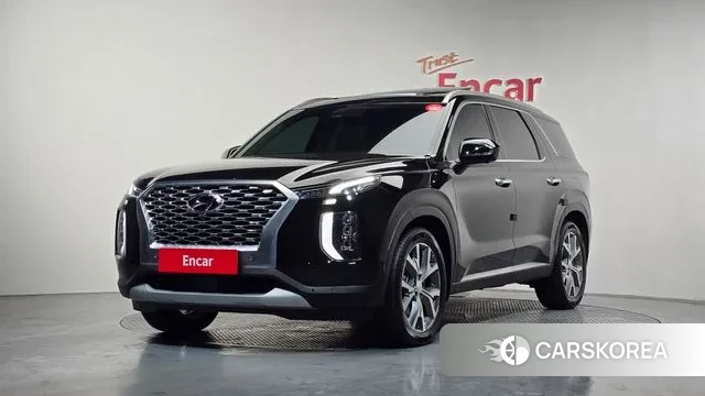 Hyundai Palisade 2021 Черный из Кореи