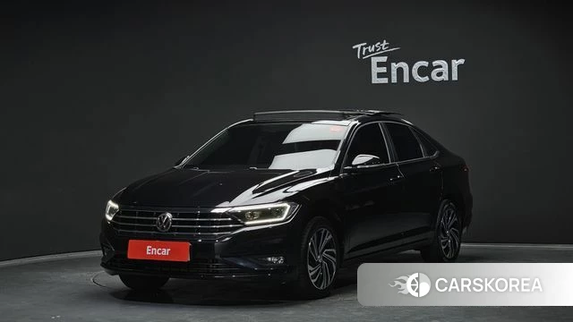 Volkswagen 7th Generation of Jetta 2020 Черный из Кореи